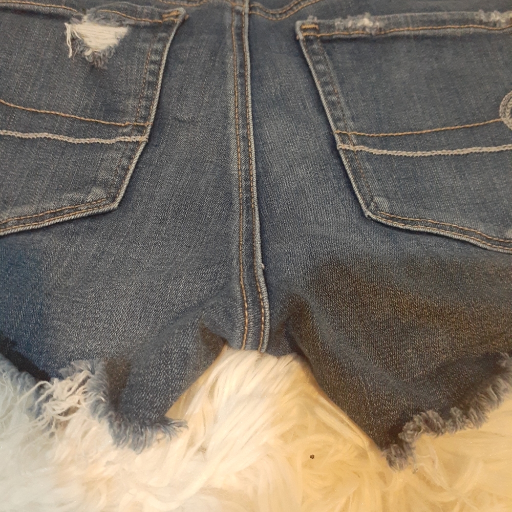 American Eagle Super Hi rise Shortie Super Sz 4 - Picture 11 of 11